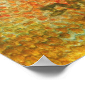 フウお洒落ル・アートの森の生き物 ポスター (角)