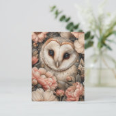 フウお洒落ル&パステルフローラスケッチ ポストカード (スタンド正面)