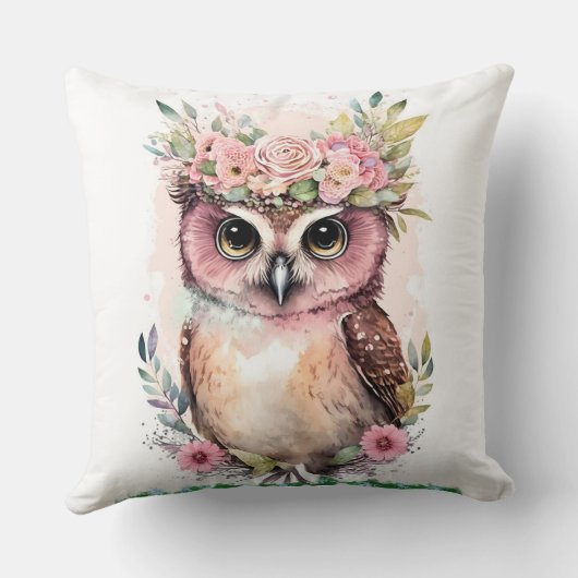 フウかわいらしル枕 クッション (裏面)