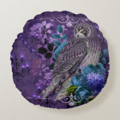 フウエレガントルフローラヴィンテージシャンデリアと宝石 ラウンドクッション (正面)