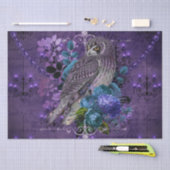 フウエレガントルフローラヴィンテージシャンデリアと宝石 薄葉紙 (クラフト)