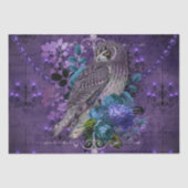 フウエレガントルフローラヴィンテージシャンデリアと宝石 薄葉紙 (正面)