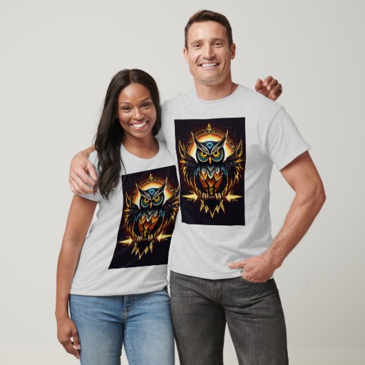 フウエレガントルプリントTシャツ – 自然インスパイアティー。 Tシャツ (ユニセックス)