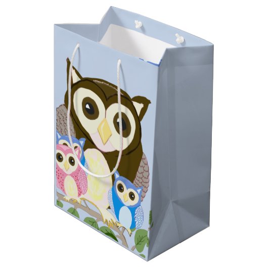 フウカラフルル中抱き枕 ミディアムペーパーバッグ (裏面アングル)