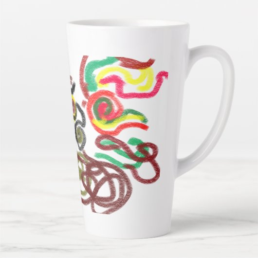 フウクールルが好き カフェラテマグ (右)