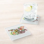 フウクールルが好き ガラスコースター (アングル)