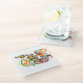 フウクールルが好き ガラスコースター (アングル)