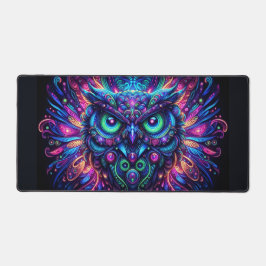 フウサイケデリックル、目を引くネオン動物 デスクマット