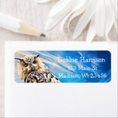 フウパーソナライズされたル引用文差出人住所ラベル ラベル (インサイチュ)