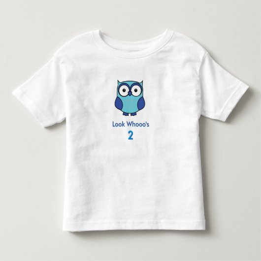 フウパーソナライズされたル誕生日 トドラーTシャツ (正面)