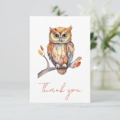 フウパーソナライズされたル サンキューカード (スタンド正面)