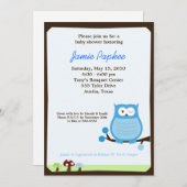 フウポップ・アートのル自然5x7ベビーシャワー招待状 招待状 (正面/裏面)