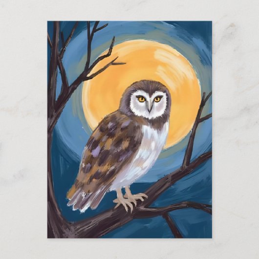 フウ不気味ル | フルムーンハッピーハローウィン シーズンポストカード (正面)