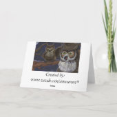 フウ与えルウのグリーティングカード カード (裏面)