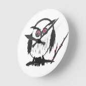 フウ中国のル ラウンド壁時計 (傾斜)