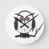 フウ中国のル ラウンド壁時計 (正面)