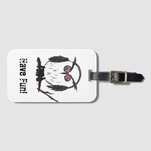 フウ中国のル ラゲッジタグ (正面横)