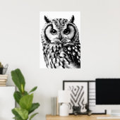 フウ威厳のあるルポートレートポスターカスタムサイズ ポスター (ホームオフィス)