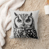 フウ威厳のあるル装飾用クッション16x16インチワイルドライフデコル クッション (ブランケット)