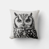 フウ威厳のあるル装飾用クッション16x16インチワイルドライフデコル クッション (正面)