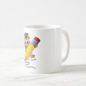 フウ書ル コーヒーマグカップ (正面右)