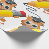 フウ書ル ラッピングペーパー