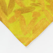 フウ絵を描ル フリースブランケット (角)