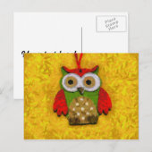 フウ絵を描ル ポストカード (正面/裏面)