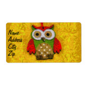 フウ絵を描ル ラベル (正面)