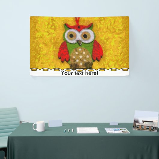 フウ絵を描ル 横断幕 (トレードショー)