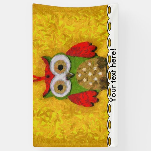 フウ絵を描ル 横断幕 (縦)