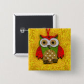 フウ絵を描ル 缶バッジ (正面&裏面)