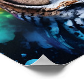 フウ芸術的ルポートレート ポスター (角)