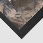 フウ芸術的ル水色20x30デコページ 薄葉紙 (詳細)