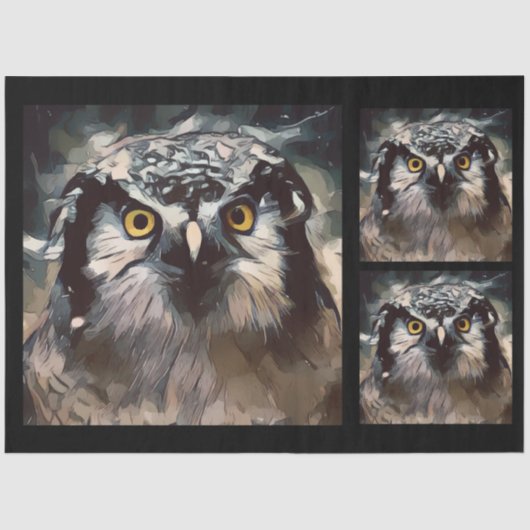 フウ芸術的ル水色20x30デコページ 薄葉紙 (正面)