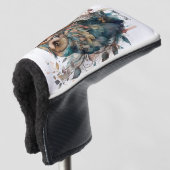 フウ華美ル ゴルフヘッドカバー (3/4 正面)