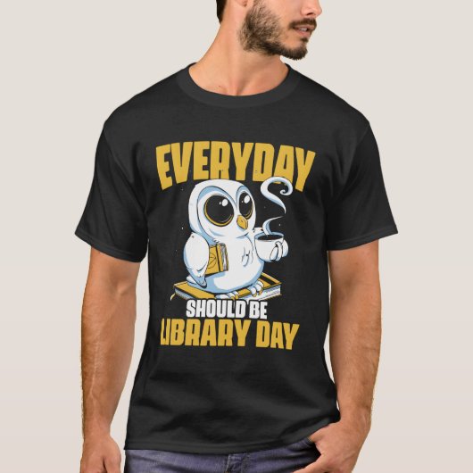 フウ読ルの本ブックワーム Tシャツ (正面)