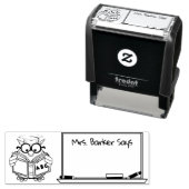 フウ読ル先生がゴム印カスタムを言う セルフインキングスタンプ (インサイチュ)