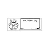 フウ読ル先生がゴム印カスタムを言う セルフインキングスタンプ (デザイン)