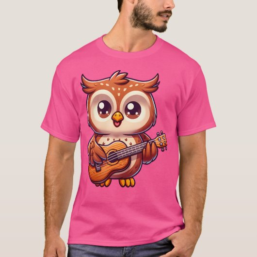 フウ遊ルのギター Tシャツ (正面)