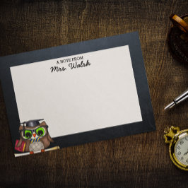 フウ頭が切れるルカルボードパーソナライズされた先生 ポストイット