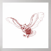 フウ飛んでいるル ポスター (正面)