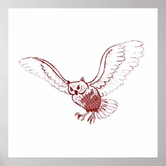 フウ飛んでいるル ポスター (正面)