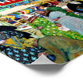 フェアで，素晴らしアート絵画ズby Boris Kustodiev ポスター (角)