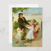 フェアに行く ポストカード (正面/裏面)