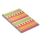 フェアアイルスタイルクリスマスシームレス ノートブック (右側)