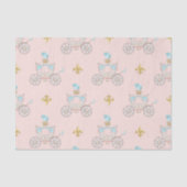 フェアイターレプリンセスキャリッジ赤面金ゴールドアクア 薄葉紙 (正面)