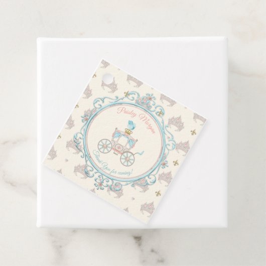 フェアイ王室のタレプリンセスキャリッジ赤面アクア フェイバータグ (インサイチュ)