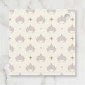 フェアイ王室のタレプリンセスキャリッジ赤面アクア フェイバータグ (裏面)