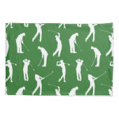 フェアウェイのゴルファー 枕カバー (裏面)